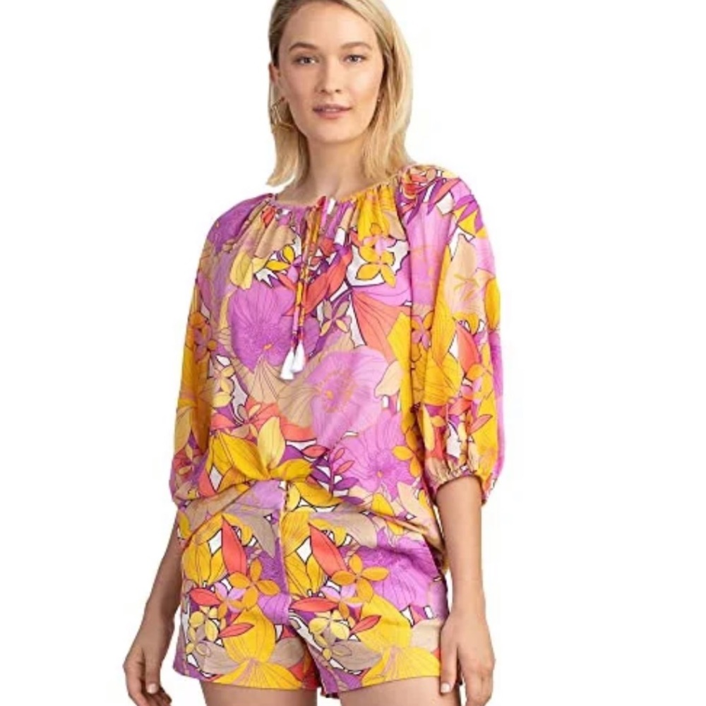 Trina Turk top blouse